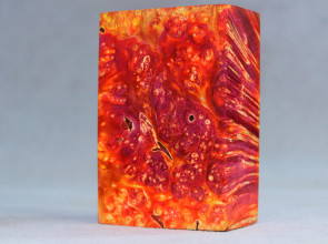 Stabilized Maple Burl Wood Mod Block